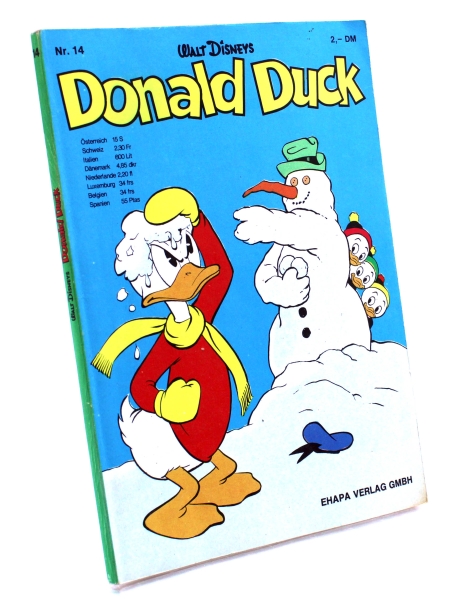 Walt Disneys Donald Duck Taschenbuch Nr. 14 (1. Auflage) von Ehapa